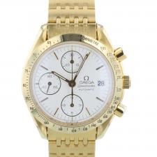 Gents Omega Seamaster 1750043 18 CT case with White dial