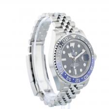 Gents Rolex GMT Master II 126710BLNR Stainless Steel case with Black dial