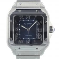 Gents Cartier Santos WSSA0030 Steel case with Blue dial
