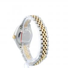 Ladies Rolex Datejust 28 279383RBR 18ct Yellow Gold Stainless Steel case with Lavender Diamond dial