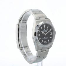 Gents Rolex Explorer 124270 Steel case with Black dial