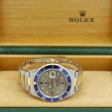 Gents Rolex Submariner Date 16613 18ct Yellow Gold   Stainless Steel case with Serti dial