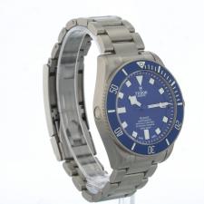Gents Tudor Pelagos 25600TB Titanium case with Blue dial