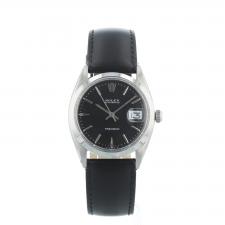 Gents Rolex OysterDate  Steel case with Black dial