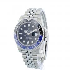 Gents Rolex GMT Master II 126710BLNR Stainless Steel case with Black dial