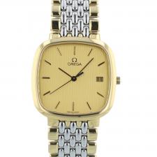 Gents Omega DeVille DL 396.1017 Gold Plated   Stainless Steel case with Gilt dial