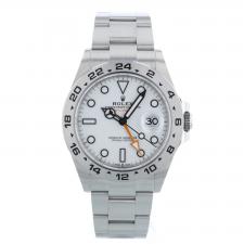 Gents Rolex Explorer II 226570 Stainless Steel case with White dial