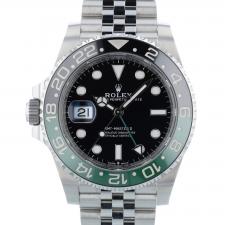 Gents Rolex GMT Master II 126720VTNR Stainless Steel case with Black dial