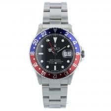 Gents Rolex GMT Master 1675 Steel case with Black dial