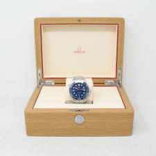 Gents Omega Seamaster 210.30.42.20.03.001 Steel case with Blue Wave dial