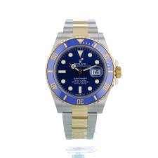 Gents Rolex Submariner Date 126613LB 18ct Yellow Gold   Stainless Steel case with Blue dial