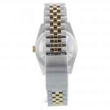 Gents Rolex Datejust 16233 18ct Yellow Gold   Stainless Steel case with Houndstooth dial