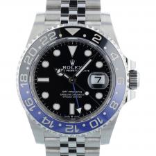 Gents Rolex GMT Master II 126710BLNR Stainless Steel case with Black dial