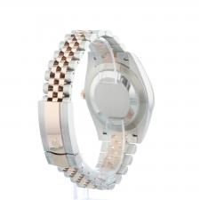 Gents Rolex Datejust 41 126331 18ct Rose Gold Stainless Steel case with Wimbledon dial