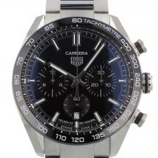 Gents Tag Heuer Carrera CBN2A1B Steel case with Black dial