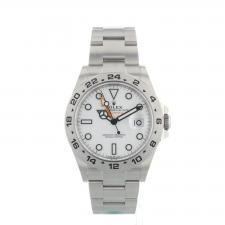 Gents Rolex Explorer II 226570 Stainless Steel case with White dial