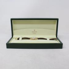Gents Rolex Cellini 5330/8 18ct Yellow Gold case with White dial