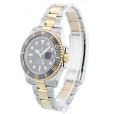 Gents Rolex Submariner Date 116613LN 18ct Yellow Gold Stainless Steel case with Black dial