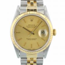 Gents Rolex DateJust 16233 18ct Yellow Gold   Stainless Steel case with Grey dial