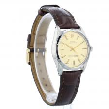Gents Rolex Oyster Perpetual 1002 Steel case with Champagne dial