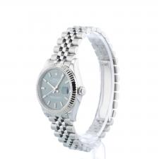 Ladies Rolex DateJust 31 278274 Steel case with Mint Green dial
