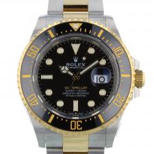 Gents Rolex Sea Dweller 126603 18ct Yellow Gold   Stainless Steel case with Black dial