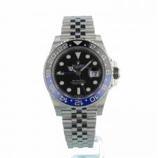 Gents Rolex GMT Master II 126710BLNR Steel case with Black dial