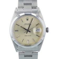Gents Rolex OysterDate 6694 Steel case with Silver dial