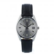 Gents Omega Seamaster 166.067 Silver case with Silver dial