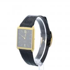 Gents Omega DeVille 1061 G/P case with Black dial
