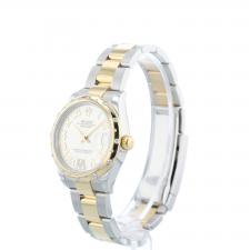 Ladies Rolex DateJust 31 278343RBR 18ct Yellow Gold   Stainless Steel case with Silver Diamond Set dial