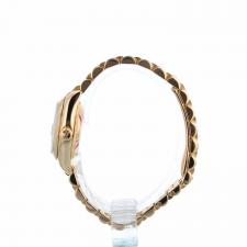 Ladies Rolex DateJust 179165 18ct Rose Gold case with Black dial