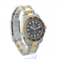 Gents Rolex GMT Master II 116713LN 18ct Yellow Gold   Stainless Steel case with Black dial