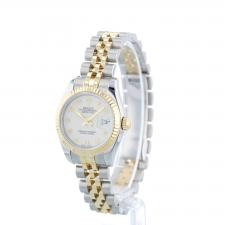 Ladies Rolex Datejust 179173 18ct Yellow Gold   Stainless Steel case with Cream Jubilee dial