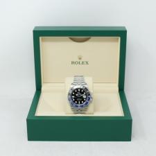 Gents Rolex GMT Master II 126710BLNR Oystersteel case with Black dial