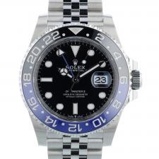 Gents Rolex GMT Master II 126710BLNR Stainless Steel case with Black dial