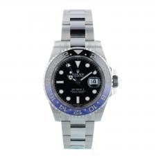 Gents Rolex GMT Master II 126710BLNR Stainless Steel case with Black dial