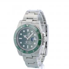 Gents Rolex Submariner Date 116610LV Stainless Steel case with Green dial