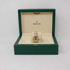 Ladies Rolex DateJust 279178 18 CT case with Gilt   Diamond dial