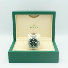 Gents Rolex Submariner Date 116610LV Stainless Steel case with Green dial