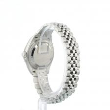 Ladies Rolex DateJust 28 279174 Steel case with Silver and Diamond dial