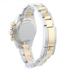 Gents Rolex Daytona 116503 18ct Yellow Gold Stainless Steel case with Black Diamond dial