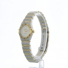 Ladies Omega Constellation 1262.30.00 18ct Yellow Gold   Stainless Steel case with Cream dial