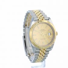 Gents Rolex Datejust 41 126333 18ct Yellow Gold   Stainless Steel case with Gilt dial