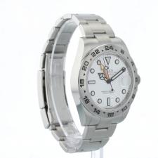 Gents Rolex Explorer II 216570 Steel case with White dial