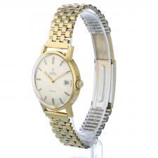 Gents Omega Geneve 166.070 Gold Plated Stainless Steel case with dial