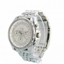Gents Breitling Bentley A44362 Steel case with Silver dial
