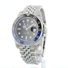 Gents Rolex GMT Master II 126710BLNR Steel case with Black dial