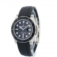 Gents Rolex Yacht-Master 42 226659 18ct White Gold case with Black dial