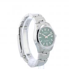 Ladies Rolex Oyster Perpetual 31 277200 Steel case with Green dial